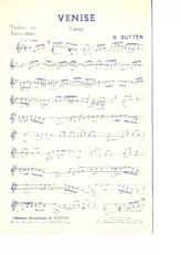 scarica la spartito per fisarmonica Venise (Tango) in formato PDF