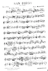 download the accordion score San Diégo (Paso Doble) in PDF format