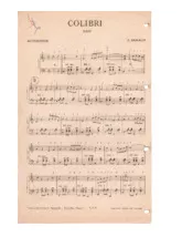 download the accordion score Colibri (Baio) in PDF format