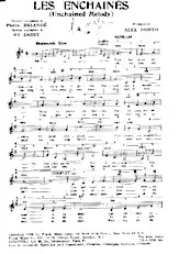 descargar la partitura para acordeón Les enchaînés (Unchained Melody) (Slow) en formato PDF