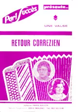 download the accordion score Retour Corrézien (Valse) in PDF format