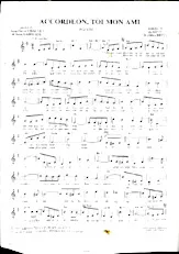 descargar la partitura para acordeón Accordéon toi mon ami (Marche) en formato PDF