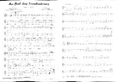 télécharger la partition d'accordéon Au bal des troubadours (Marche Chantée) au format PDF