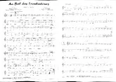 descargar la partitura para acordeón Au bal des troubadours (Marche Chantée) en formato PDF