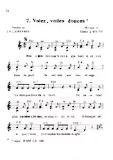 download the accordion score Volez voiles douces in PDF format