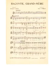 scarica la spartito per fisarmonica Raconte Grand Mère in formato PDF