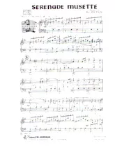 télécharger la partition d'accordéon Sérénade musette (Valse) au format PDF