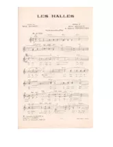 descargar la partitura para acordeón Les halles (Valse Chantée) en formato PDF