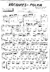 descargar la partitura para acordeón Vacances Polka en formato PDF