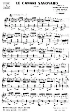 scarica la spartito per fisarmonica Le canari savoyard (Polka) in formato PDF