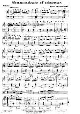 télécharger la partition d'accordéon Roucoulade d'oiseaux (Polka) au format PDF