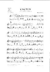 download the accordion score Cactus (Java) in PDF format