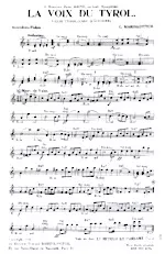 scarica la spartito per fisarmonica La voix du tyrol (Läindler) (Valse Tyrolienne) in formato PDF