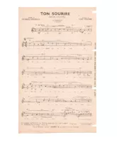 download the accordion score Ton sourire (Valse Chantée) in PDF format
