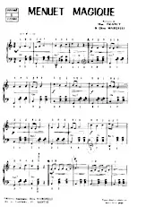 download the accordion score Menuet Magique in PDF format