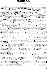 scarica la spartito per fisarmonica Mariska (2ème Accordéon) (Czardas) in formato PDF
