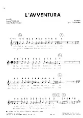 télécharger la partition d'accordéon L'Avventura au format PDF
