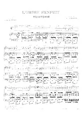 download the accordion score L'ombre s'enfuit (Tristesse) in PDF format