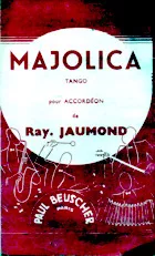 télécharger la partition d'accordéon Majolica (Tango) au format PDF