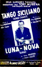 télécharger la partition d'accordéon Tango Siciliano au format PDF