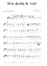 download the accordion score Si le destin le veut (Tango) in PDF format