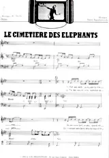 télécharger la partition d'accordéon Le cimetière des éléphants au format PDF