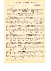 descargar la partitura para acordeón Fleurs d'une nuit (Tango)  en formato PDF