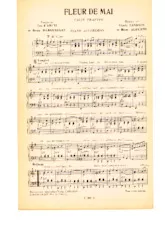 télécharger la partition d'accordéon Fleur de mai (Valse Chantée) au format PDF