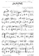 descargar la partitura para acordeón Janine (Valse) en formato PDF