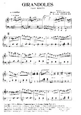 scarica la spartito per fisarmonica Girandoles (Valse Musette) in formato PDF