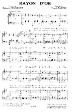 download the accordion score Rayon d'or (Valse) in PDF format