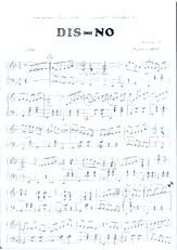 download the accordion score Dis No (Valse) in PDF format