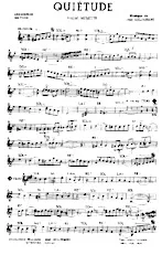 descargar la partitura para acordeón Quiétude (Valse Musette) en formato PDF