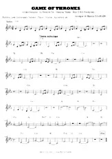 descargar la partitura para acordeón Game Of Thrones (Le trône de fer) en formato PDF