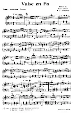 download the accordion score Valse en fa in PDF format