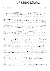 descargar la partitura para acordeón Le baion soleil en formato PDF