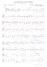 scarica la spartito per fisarmonica Le soleil du Midi (Slow Rock) in formato PDF