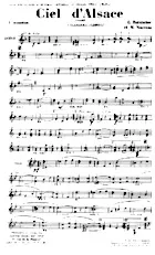 descargar la partitura para acordeón Ciel d'Alsace (Elsesser Himmel) (Valse) en formato PDF