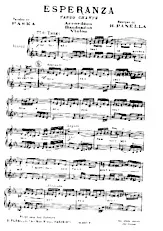 télécharger la partition d'accordéon Esperanza (Tango Chanté) au format PDF