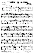 descargar la partitura para acordeón Tempête de musette (Valse) en formato PDF
