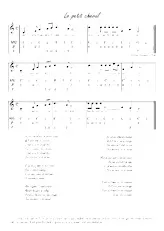 download the accordion score Le petit cheval (Diatonique) in PDF format