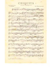 descargar la partitura para acordeón Chiquita (Valse Espagnole) en formato PDF