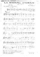 télécharger la partition d'accordéon La madone d'amour (Tango Chanté) au format PDF