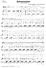 descargar la partitura para acordeón Schneewalzer (Valse de neige) (1er Accordéon) en formato PDF