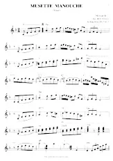 descargar la partitura para acordeón Musette Manouche (Valse) en formato PDF