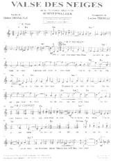 descargar la partitura para acordeón Valse des Neiges (Schneewalzer) en formato PDF