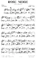 télécharger la partition d'accordéon Rose Neige (Valse Musette) au format PDF