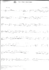 descargar la partitura para acordeón The pink panther (Partie Saxophone) en formato PDF