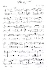 descargar la partitura para acordeón Odette (Valse) en formato PDF