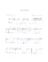download the accordion score Mon frère (Arrangement : Michel Leclerc) in PDF format